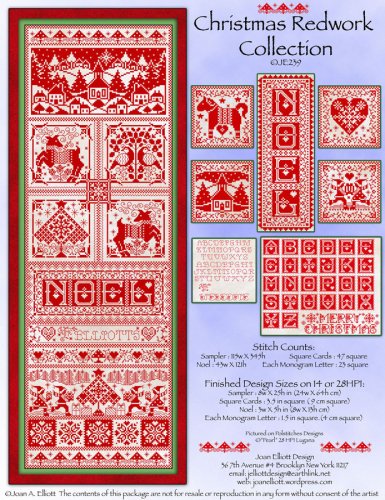 (image for) Christmas Redwork Collection